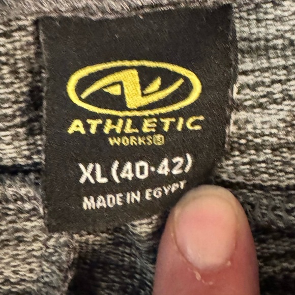 Athletic works Gray Jogger Sweatpants XL 40-42 - Picture 3 of 4